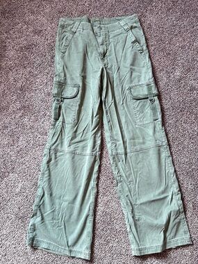 American Eagle Baggy Wide Leg Cargo Pants